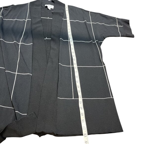 JOSEPH RIBKOFF 🇨🇦 Open Cardigan Size S Very Roomy Flowy Nice Length 3/4 Sleeves - Picture 5 of 11